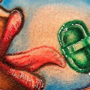 Like aLollipop Sherpa purse